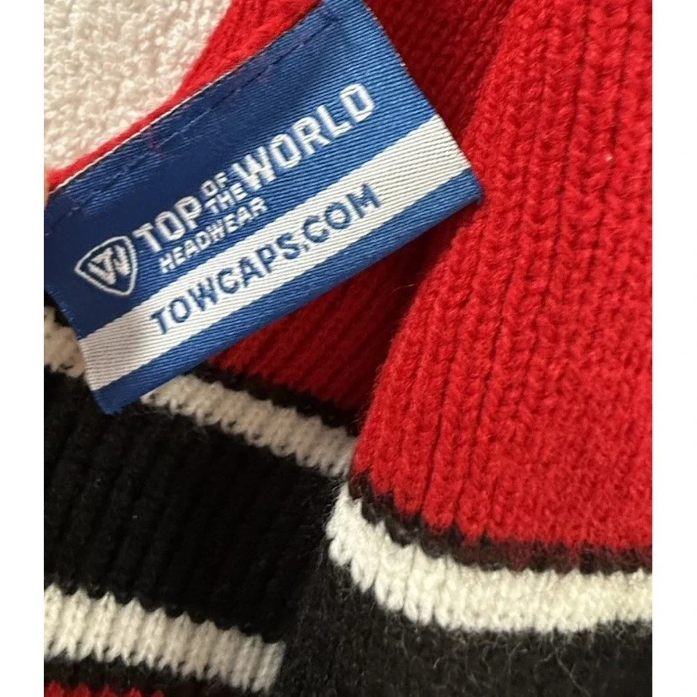 Georgia Bulldogs Scarf‎ NCAA - Basic Red- Small Logo ---Top Of The World